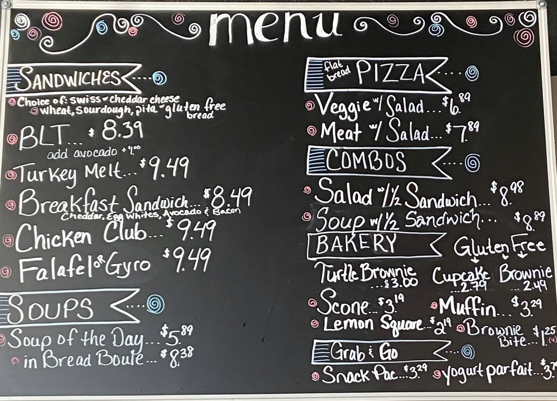 Hand Cafe – Menu – Midland – Midland Menus