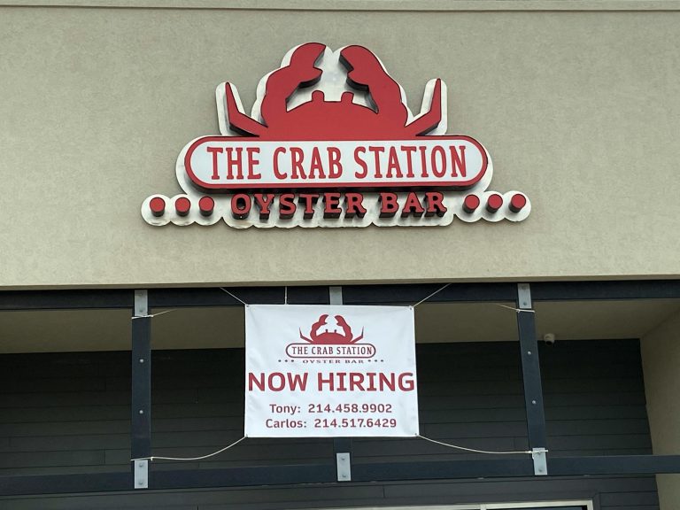 The crab Station Oyster bar – Opening Soon